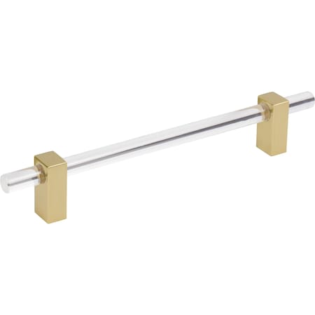 Jeffrey Alexander 160 Mm Center-To-Center Brushed Gold Spencer Cabinet Bar Pull 578-160BG